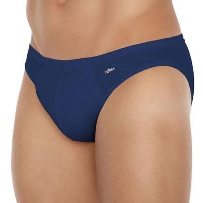 Imagem de 6 Cuecas Tradicional Básica Modelo Slip Light Zorba Em Cotton Algodão