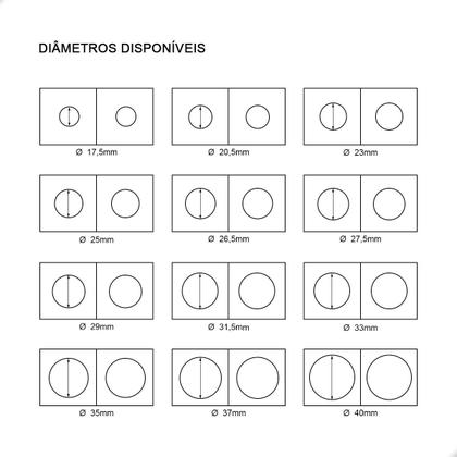 Imagem de 6 Cx Coins Holder Porta Moedas Grampeável Organizer 27,5mm