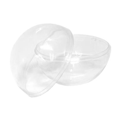 Imagem de 6 esferas acrilicas transparente mais durabilidade 7cm