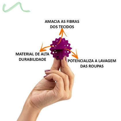 Imagem de 6 Esferas Bolinhas Lavar E Secar Roupas Maquina De Lavar