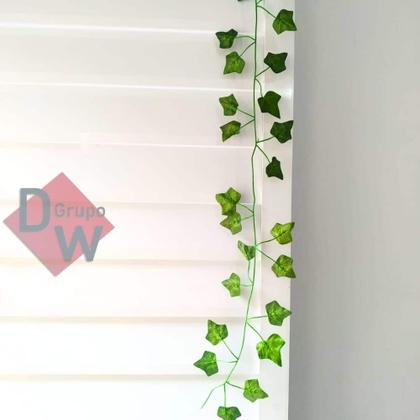 Imagem de 6 Faixas Trepadeira Artificial Parreira Hera - Folha de Uva
