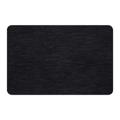 Imagem de 6 Jogo Americano Juta Preto - Impermeável Limpa Facil Pvc
