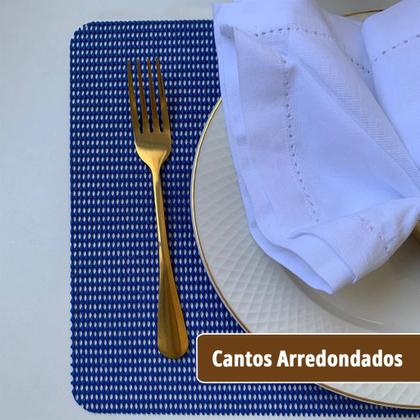 Imagem de 6 Jogo Americano PVC Antiderrapante Resistente New Flex Vr