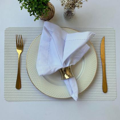 Imagem de 6 Jogo Americano PVC Antiderrapante Resistente New Flex Vr