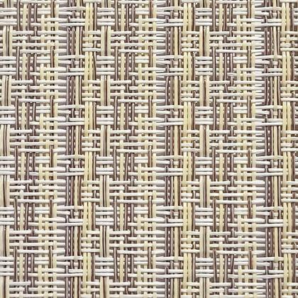 Imagem de 6 Jogo Americano Tela Trançado Trama Rústico Resistente PVC