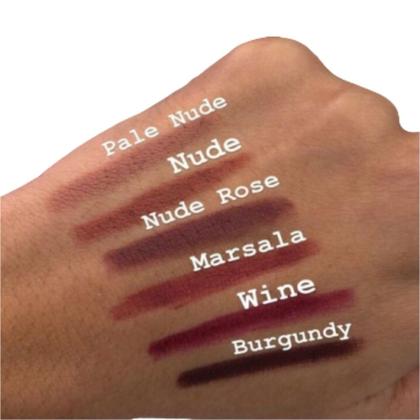 Imagem de 6 Lapis Contorno Labial Matte de Madeira Easy Ruby Kisses