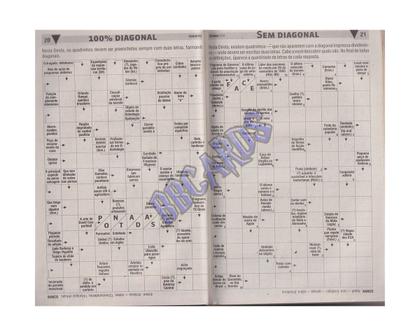 Imagem de 6 Livros Coquetel Cruzada Direta Numerox Lógica Cripto Caça