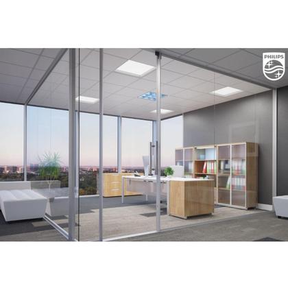 Imagem de 6 Luminárias Led De Embutir Philips 3000k 36w Ip20