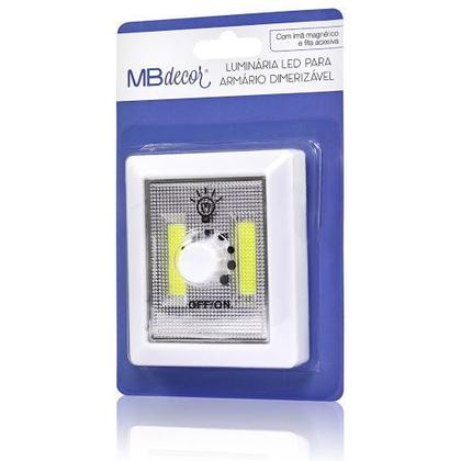 Imagem de 6 Luminarias Led Interruptor Sem Fio Iluminação Para Móveis Dimerizavel