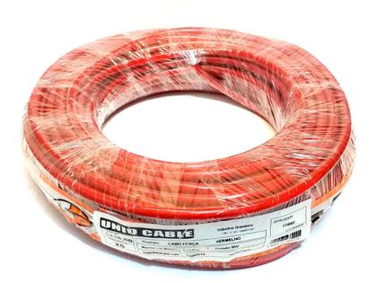 Imagem de 6 Metros Cabo 16,0 MM Vermelho Fio Positivo Som Automotivo Cabo Resistente otima qualidade e durabilidade flexivel