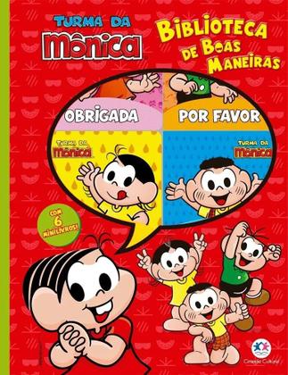 Imagem de 6 Mini Livros Livrinho Educativo Infantil Turma Da Mônica - ciranda cultural