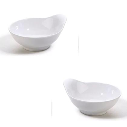Imagem de 6 Molheiras Pote Bowl em Melamina 200ml Alça Finger Foods