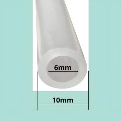 Imagem de 6 Mt Extensão Extensor De Silicone Para Oxigênio Medicinal conector de pronga home care o2 care