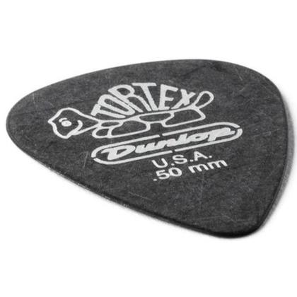 Imagem de 6 Palheta DUNLOP Tortex 0.50 mm Standard guitarra 488R preta