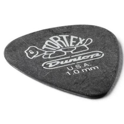 Imagem de 6 Palheta DUNLOP Tortex 1.0 mm Standard guitarra 488R preta