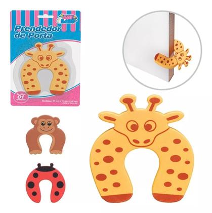 Imagem de 6 Peças - Protetores De Porta Infantil Bebês Trava Dedos Eva