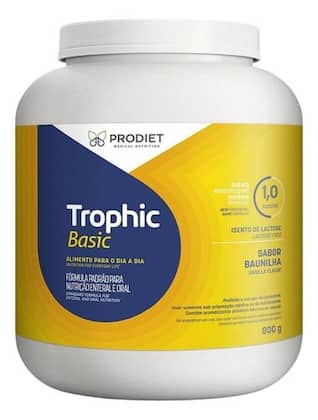 Imagem de 6 Potes De Trophic Basic 800g Dieta Enteral Prodiet 