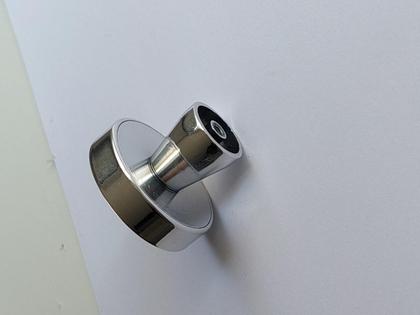 Imagem de 6 Puxador de Gaveta, Armário alta Qualidade Redondo Cromado