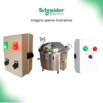 Imagem de 6 Sinaleiro Plástico 22mm Para Lâmpada Ba9s 250v Schneider Vermelho