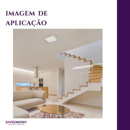 Imagem de 6 Spot Embutido Recuado PAR20 + 4 Lâmpada LED 6W 3000K E27