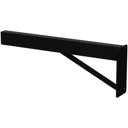 Imagem de 6 suportes pia parafusar bancada aparador 50 cm preto