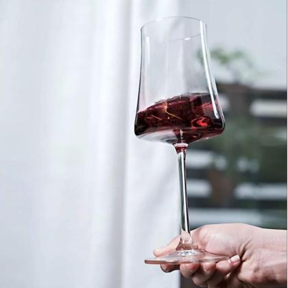 Imagem de 6 Taças Cristal Titanium Vinho Tinto 560ml Bohemia Xtra