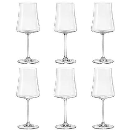 Imagem de 6 Taças Cristal Titanium Vinho Tinto 560ml Bohemia Xtra