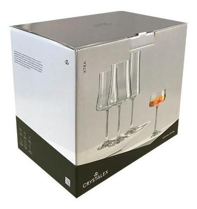 Imagem de 6 Taças De Cristal Vinho Branco 360ml Linha Xtra Bohemia