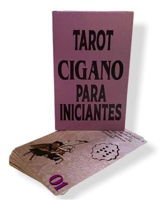 Imagem de 6 Unid Baralho Tarot Cigano Para Iniciantes 36 Cartas Explic