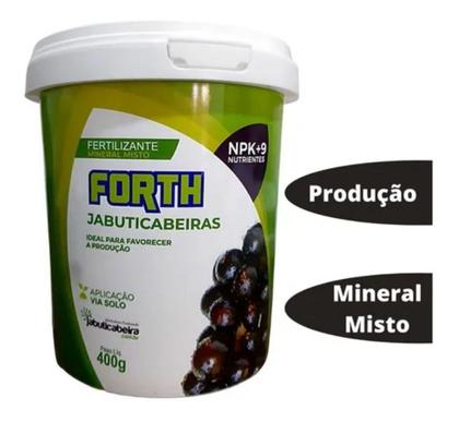 Imagem de 6 Unidades Fertilizante Adubo Forth Jabuticabeiras 400g Jabuticabeira