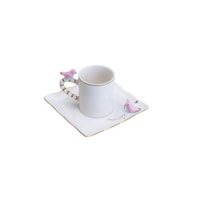 Imagem de 6 Xícaras de Café Wolff Birds de Porcelana 80ml