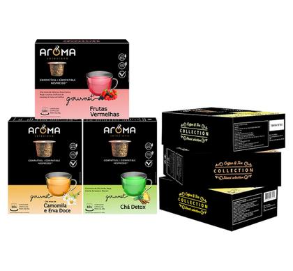Imagem de 60 Cápsulas Chá Aroma Selezione - Cápsulas Para Nespresso *