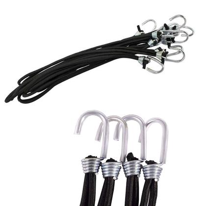 Imagem de 60 Extensor Elástico Com Gancho Bagagem Para Lona Caminhão