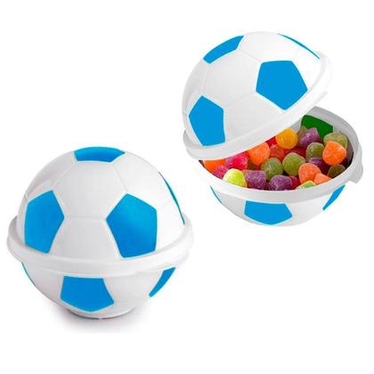 Imagem de 60 Potes p/ Doces Sacola Surpresa Bola Azul Festa Infantil