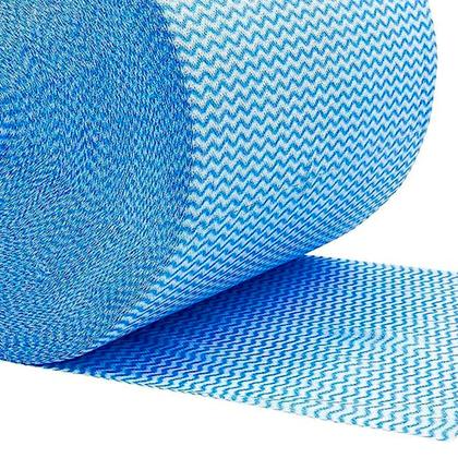 Imagem de 600 Panos Mágico Multiuso 28x40 Perfex Limpeza Reutilizável AZUL