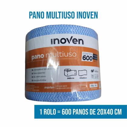 Imagem de 600 Panos Multiuso Luxo Tipo Perfex Mr. Plus 20x40cm Inoven