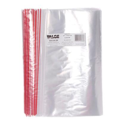 Imagem de 600 Saco Zip Lock Abre Fecha Livre Bpa Free 30x40 Cm Freezer