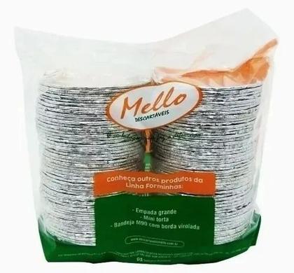 Imagem de 600un Forminhas Empada Grande Alumínio Empadinha 100ml 