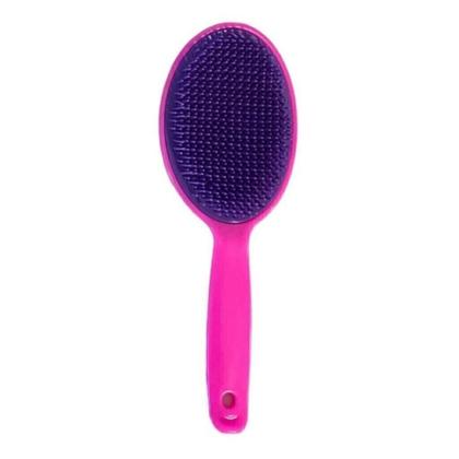 Imagem de 6un Escova de Cabelo Desembaraçante Oval Flex - Bellesa
