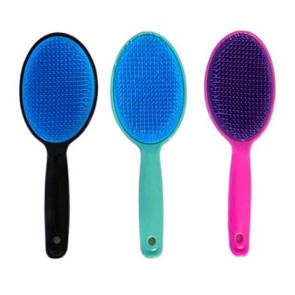 Imagem de 6un Escova de Cabelo Desembaraçante Oval Flex - Bellesa