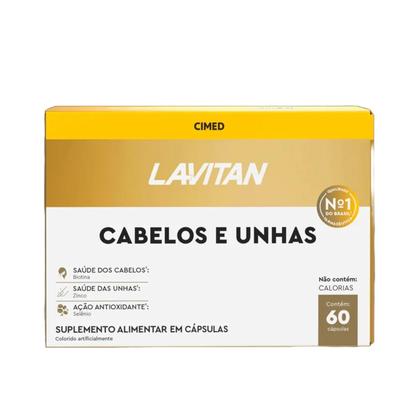 Imagem de 6un Lavitan Mais Hair Cabelos E Unhas 60 Total 360 Cápsulas