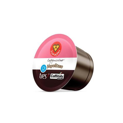 Imagem de 6X Cápsula De Café Tres 3 Corações Cappuccino Napolitano 10U