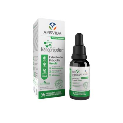 Imagem de 6x Nanoprópolis- Extrato de Própolis Verde- 20ml- Apis Vida