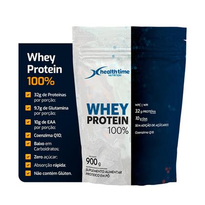 Imagem de 6x Whey Protein 100% 900g (5.4kg) + 2 Creatina 300g + COQUETELEIRA - HEALTH TIME