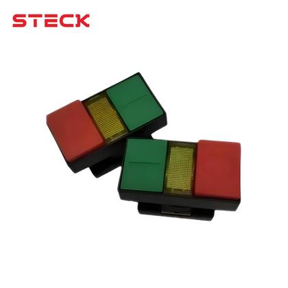 Imagem de 7 Botão Pulsador Duplo Luminoso Steck SLPDL Max Botton