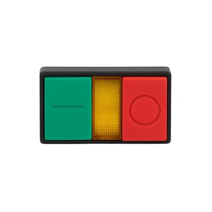 Imagem de 7 Botão Pulsador Duplo Luminoso Steck SLPDL Max Botton