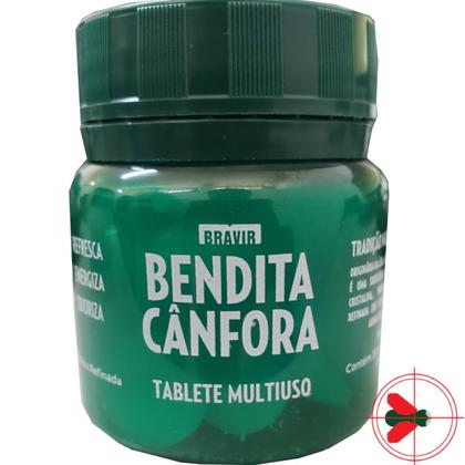 Imagem de 7 Cânfora Aromatizante Repelente De Pragas Pote 30 Tab 0,75g