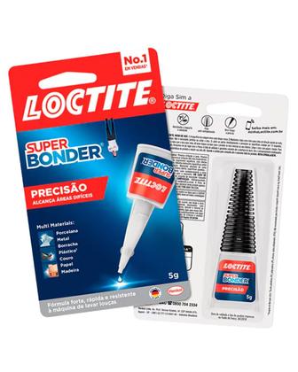 Imagem de 7 Colas Super Bonder Loctite Original Instantânea Multiuso