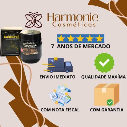 Imagem de 7 Gel Massageador Banha de Cascavel Pote 200g