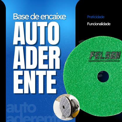 Imagem de 7 Lixa Diamantada para polir porcelanatos marmores e granitos 100mm polimento cortes 45 graus + Sup